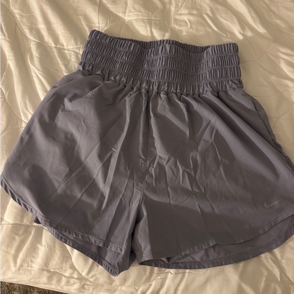 Nike Purple and Gray Athletic Shorts Lightweight Performance